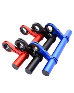 Handlebar extender aluminum double for mounting accessories