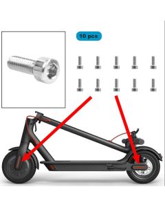 Axle cover screws for Xiaomi scooter