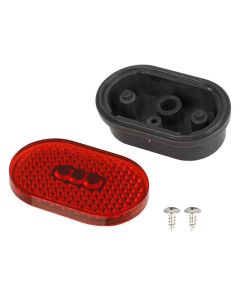 Reflector cover for rear brake light V2 in Xiaomi scooter