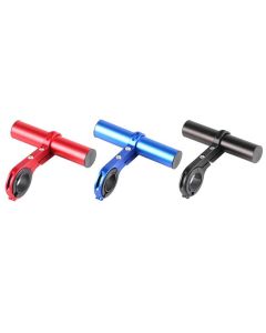 Handlebar extender aluminum single 10cm for mounting accessories