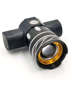 Φακός - Φως LED με επαναφορτιζόμενη μπαταρία λιθίου 18650