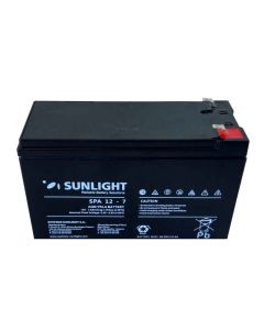 Lead-acid Battery Sunlight SPA 12V 7Ah VRLA AGM