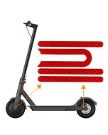 Reflective stickers for wheel axle covers for Xiaomi scooter