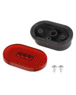 Reflector cover for rear brake light V2 in Xiaomi scooter