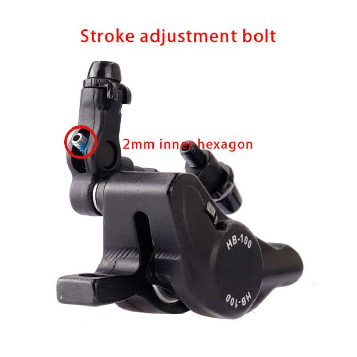 Zoom Xtech HB100 mechanical hydraulic disc brake caliper Electrons.gr